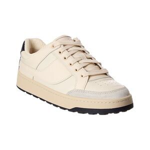 Vince Wilder Court Leather Sneaker, White
